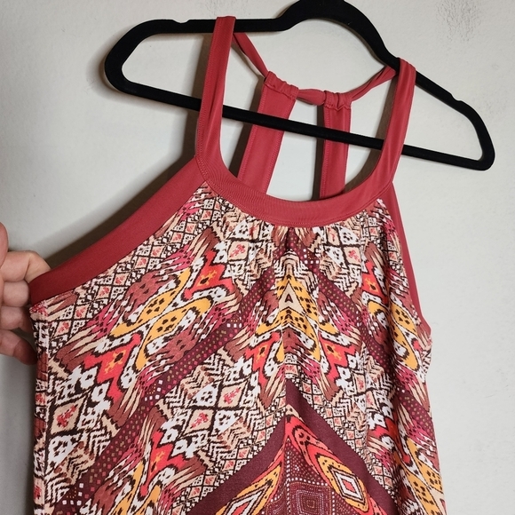 PrAna Cantine Crushed Cran Marrakesh Halter Dress. Women's size XL - Picture 11 of 16